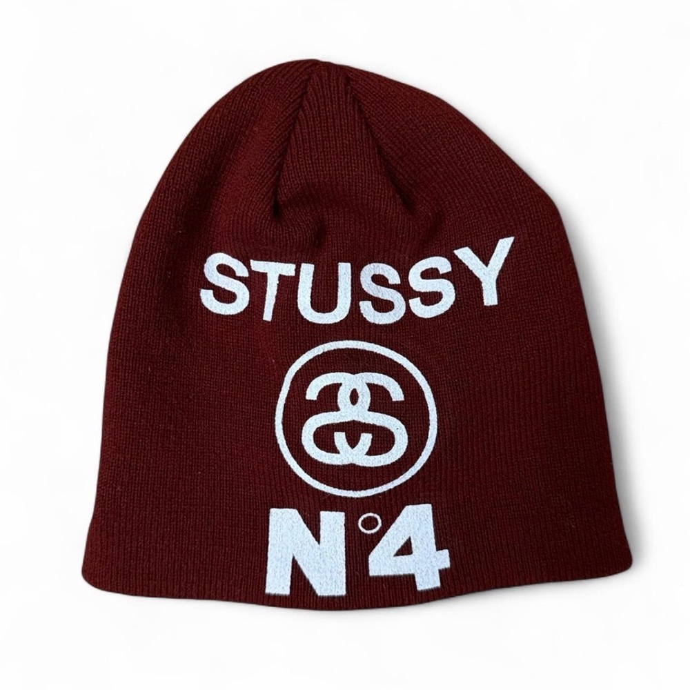 Stussy Number 4 Skull Cap Beanie